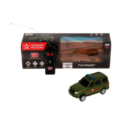 Радиоуправляемая игрушка Патриот Армия России Технопарк PATRIOT-15RCARR-GN